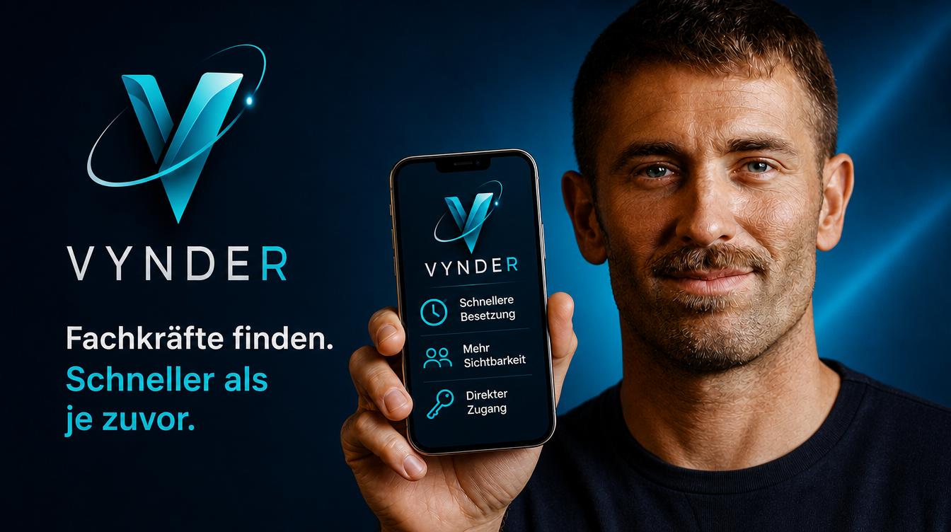 Vynder – Fachkräfte finden, schneller als je zuvor